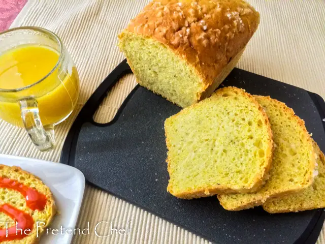 Savoury Rice Bread using cooked rice