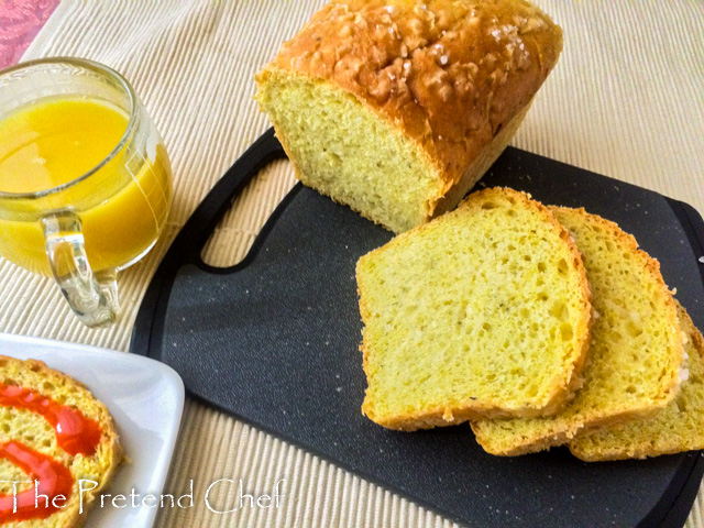 Savoury Rice Bread using cooked rice