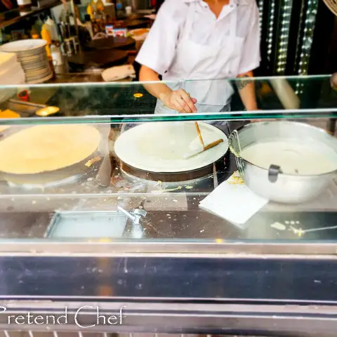 Crepe shop in china town