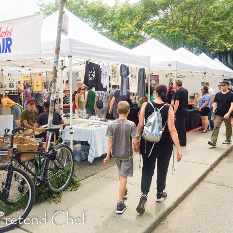 Art market, Pedestrian sunday in Kensington 2018