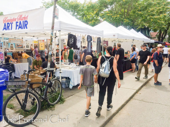 Art market, Pedestrian sunday in Kensington 2018