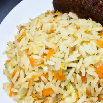 Healthy vegetable rice