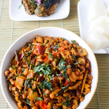 Best Nigerian Stir fry Beans