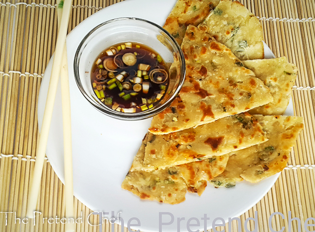 Flaky Chinese Scallion Pancake