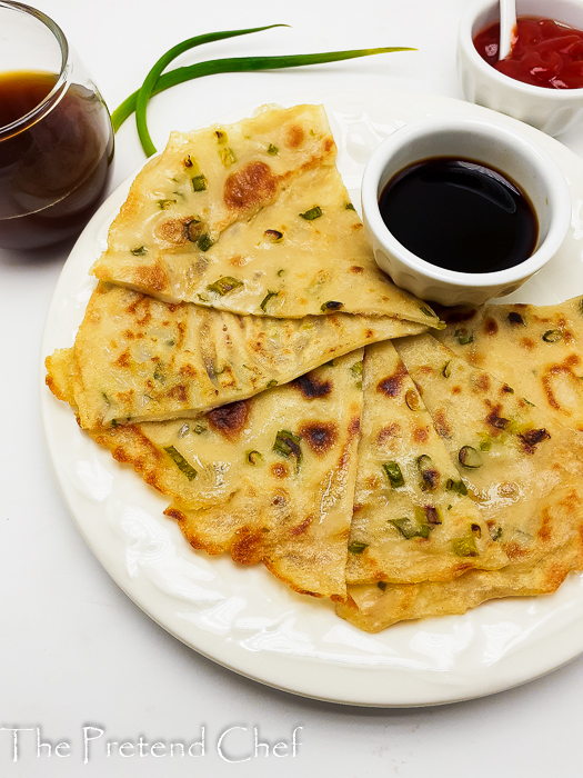Spring onions pancakes 11 Spring Onion Pancake (Scallion/Green Onion)
