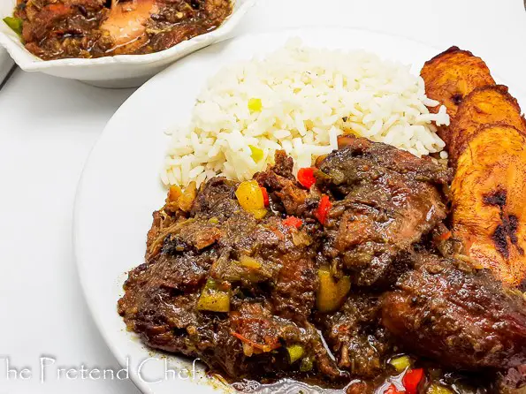 Easy Jamaican brown stew chicken