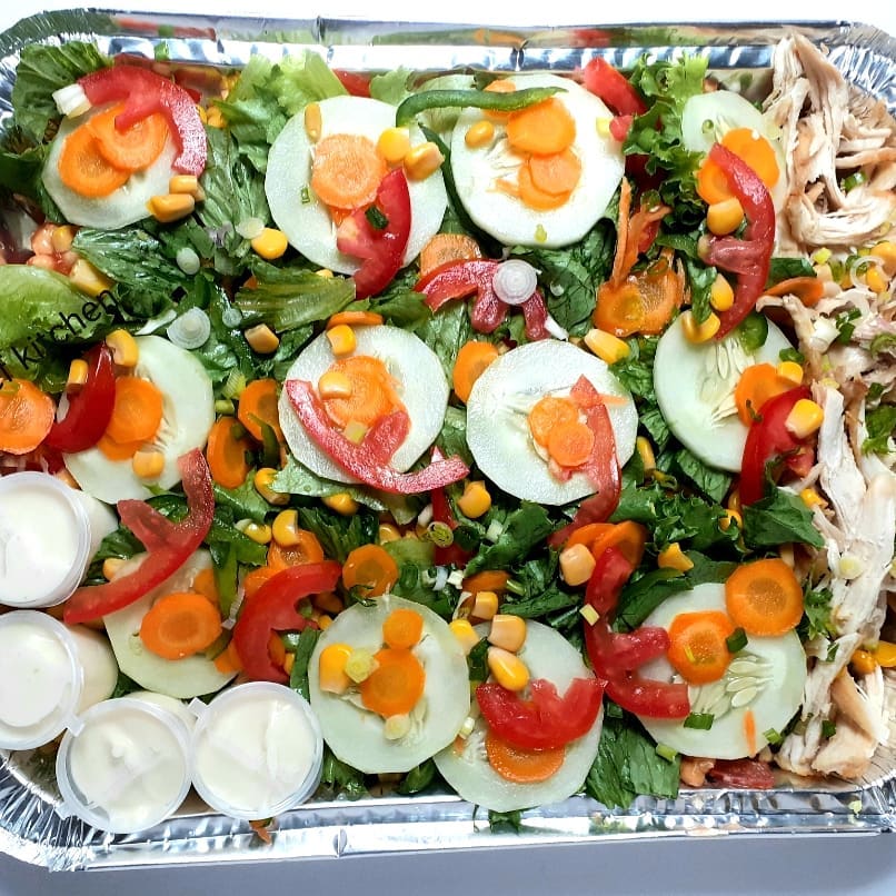 Chicken salad...like a sunshine on a cloudy day 🌤
.
.
.
#chickensalad #healthysalad #goodfood #goodvibes #mamascooking #enuguchef #nigerianfoodie #foodblogger #africanfoodie #comfortfood #nigerianfoodblogger