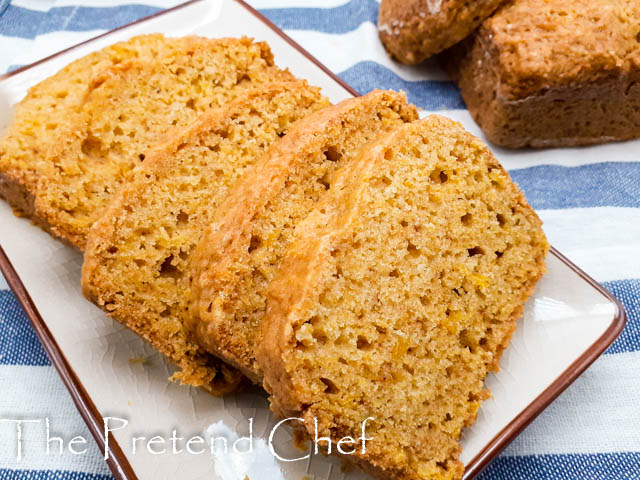 Tender and moist Pumpkin Bread