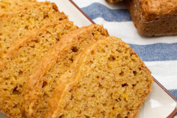 Tender and moist Pumpkin Bread