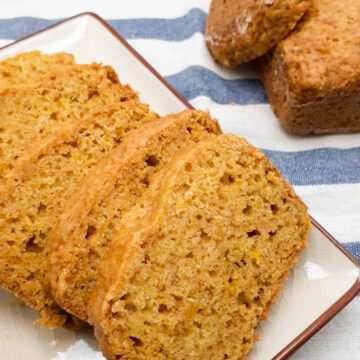 Tender and moist Pumpkin Bread