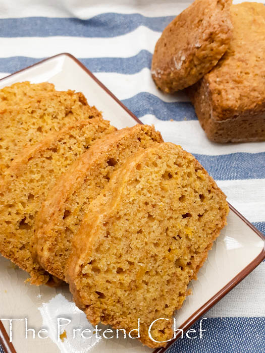 Tender and moist Pumpkin Bread