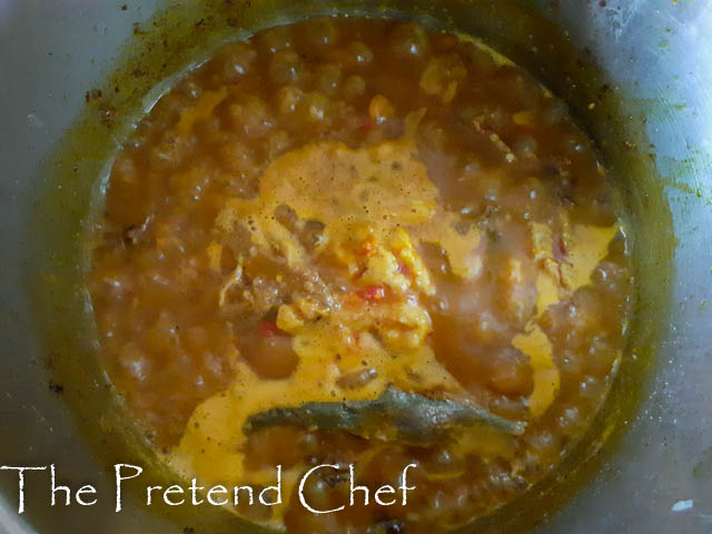 Nigerian Fisherman soup cooking in a pot