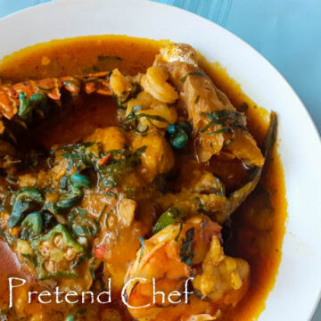 Easy and delicious Nigerian Fisherman soup