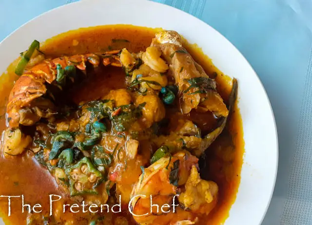 Easy and delicious Nigerian Fisherman soup