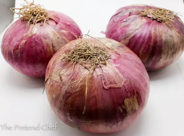 Red onions for nigerian cuisine
