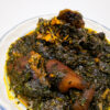 Delicious Editan Soup with waterleaf