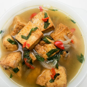 Best Awara Pepper soup, Tofu Soup