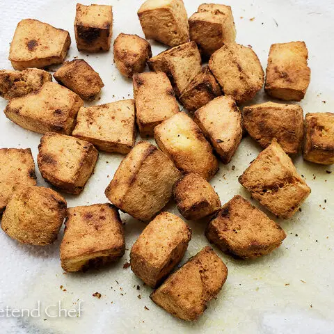 fried Awara, Soya Bean Tofu, Beske