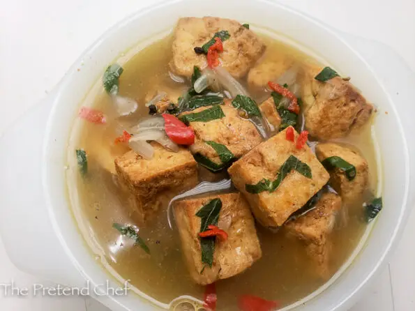 Best Awara Pepper soup, Tofu Soup