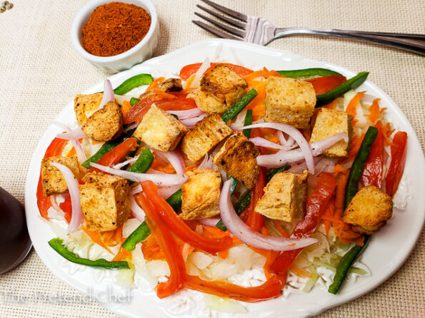 Awara cabbage salad Tofu Cabbage Salad 4 Awara cabbage salad (Tofu Cabbage Salad)