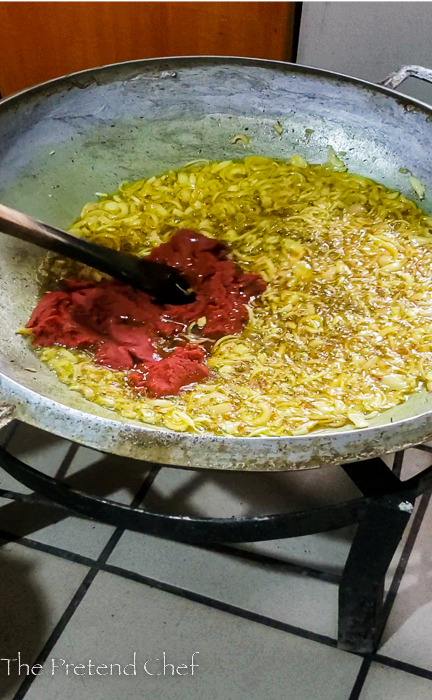 How to cook Smokey Jollof Rice for 100 People 11 How to cook Smoky Party Jollof Rice for 100 people (Step-by-step)