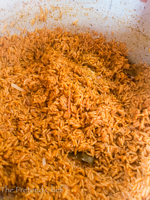 Special smoky party jollof rice