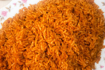 Special smoky party jollof rice