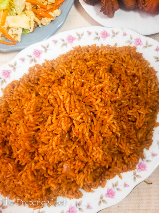 Special smoky party jollof rice