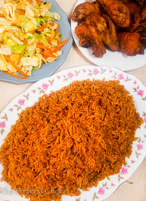 Special smoky party jollof rice