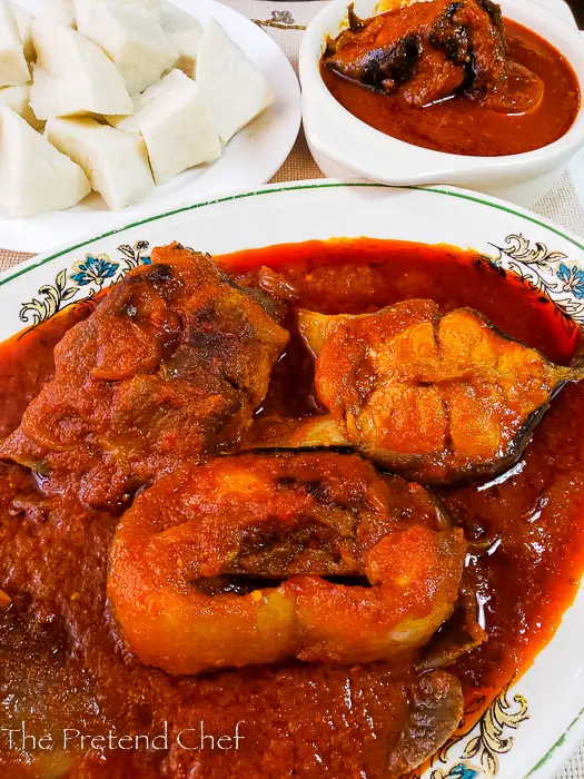Fresh Nigeria Catfish Stew