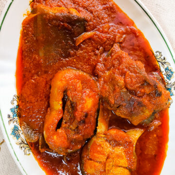 Fresh Nigeria Catfish Stew