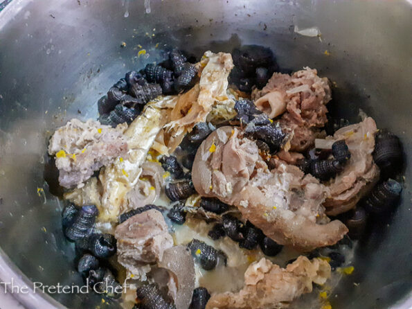 Atama with waterleaf 6 How to Prepare Atama Soup with Waterleaf