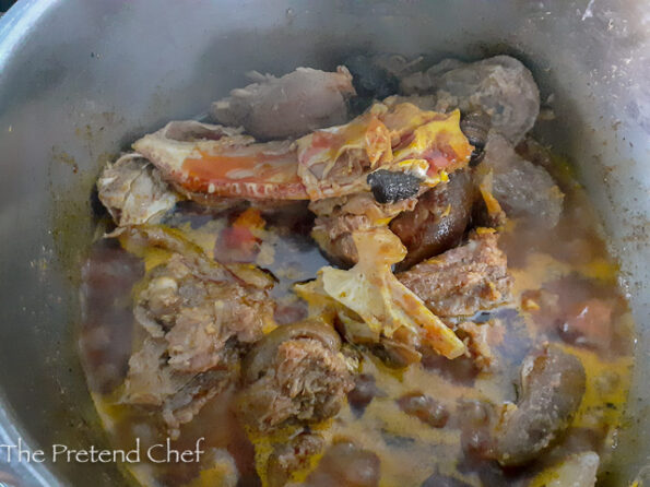 Atama with waterleaf 7 How to Prepare Atama Soup with Waterleaf