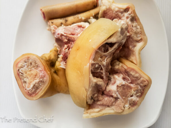 Oxtail with skin