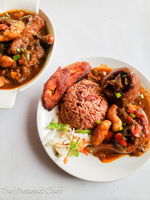 Simple Jamaican oxtail stew