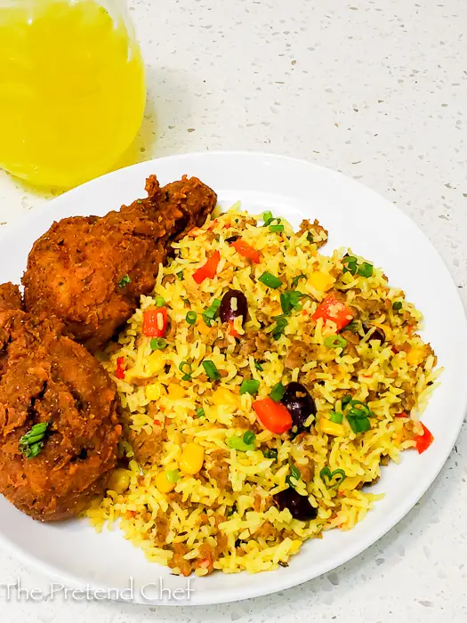 Rich & Delicious Nigerian dirty rice recipe